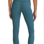Lululemon Base Pace High-Rise Tight 25" Two-Tone Ribbed Green Jasper/Blue Photo 2