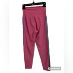 Beach Riot  Sport Legging Sadie High Waist Ribbed Leggings Hot Pink Size Large Photo 3