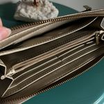 Fossil  Jodi Style Zip Around Wallet Wristlet in Ivory and Shimmer Gold Photo 8