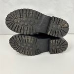 Madden Girl Womens Combat Boots Faux Leather burgundy Lace Up Zip Size 6M Photo 4