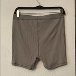 SKIMS  Light Gray Ribbed Tank and Shorts Set Size XLarge Photo 3