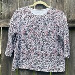 kim rogers  Petite Leopard Half Sleeve Shirt | PL Photo 0