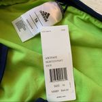 Adidas  Swimsuit Skirt Bikini Bottom Navy Neon Size 16 Photo 6