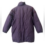 Vintage Cyclone Purple Down Puffer Jacket 80s Snakeskin Details Medium Photo 1