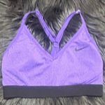 Nike Dri-Fit Indy Sports Bra Purple with Black Trim Size XS Photo 0