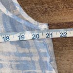 Three Eighty Two  Womens Rivea Monroe Surplice Sleeveless Top‎ Blue Large NWT Photo 7