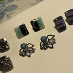 Lot Of 4 Women’s Costume Earrings Pierced Mix Photo 8