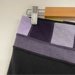 Lululemon  Black Reversible Wide Leg Cropped Leggings Womens 10 Y2K  Purple Green Photo 10