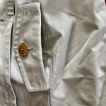 Calvin Klein Tan Taupe Classic Trench Coat Jacket Womens XLarge Photo 6