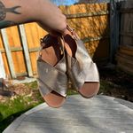 Gentle Souls  Lori X-band Leather Sandal‎ In Rose Gold size 7 Photo 5