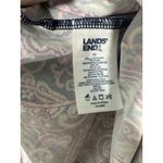 Lands' End  Underwire Floral Paisley Tankini Top Swimsuit Bathing Suit Size 10 Photo 3