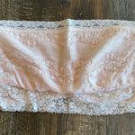 Free People Lace Bandeau Soft Pink Size Large Photo 1