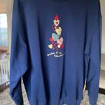 Vintage Grandma Holiday Sweatshirt Quiet Luxury Old Money Grandkids L Blue Size L Photo 0