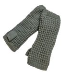 Buji Baja by Hat Attack Waffle Knit Plush Arm Warmer Grey New Photo 1