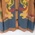 Country Shop VTG Hand Knitted Button Up Country Cottage Sweater Artsy Size S/M Size M Photo 3