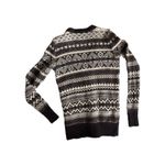 Juicy Couture Mohair Wool FAIR AISLE V NECK CARDIGAN Button Front Size M BROWN Photo 2