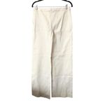 Valentino Garavani VALENTINO Straight Leg Jeans White Sz 4 Photo 2