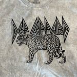 Def Leppard  Cropped Tee Size XL Photo 1