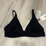 Billabong $60 NEW Sol Searcher Banded Black Bikini Top Spaghetti Strap Photo 1
