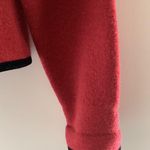 Icelandic Design Red  Button Up Sweater Photo 3