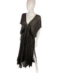 Open Back Tie Waist Slit Party Evening DARK ANGEL V Photo 6