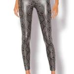 7 For All Mankind 7 For All Man Kind Fuax Snakeskin Leather Leggings Photo 0