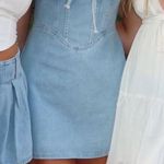 Denim Mini Dress Size 4 Photo 1