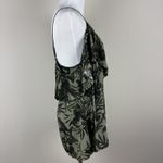 Old Navy Old‎ Navy Top Womens Large Green Cold Shoulder Tropical Vacation Beach Summer L Photo 5
