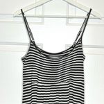 Calvin Klein  Striped‎ Maxi Dress Sleeveless Black White Casual Size 2 Photo 2