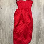 House Of CB NWT  Loretta Off the Shoulder Satin Corset Dress Photo 4
