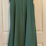 Azazie NWT Aubrielle Bridesmaid Dress Size 16 Eucalyptus Green Photo 1
