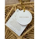 House of Harlow NWT  1960 Raffia Hand Woven Tote Crossbody Purse Photo 4