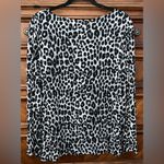 Mario Serrani NWT!  Women’s Tunic Gray Leopard Photo 3