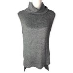 Poof! Poof High-Low Turtleneck Sleeveless Pullover Sweater Photo 25