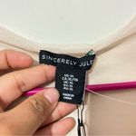Sincerely Jules Womens Crop Top Embellish Size XL Tan Photo 4