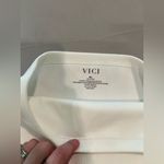 VICI New  Ivory Ribbed Knit Top Medium Large Photo 2