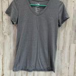 The North Face  Gray VNeck Short Sleeve T-shirt Photo 0