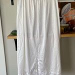 Vintage Lorraine White Nylon Slip Skirt with Lace Hem Deadstock NWT Size M Photo 1
