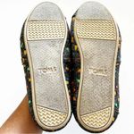 Toms Gray Classic Canvas Slip-on Flats Christmas Bulbs Women’s Size 8 Warm Lined Photo 2