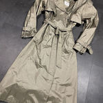 Worthington  Essentials Size 10 Women's Trench Coat Jacket‎ Brown Long-200 Photo 0