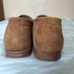 G.H. Bass & Co. Weejuns Tropic Floral Suede Leather Loafers Size 11 Brown Photo 5