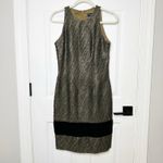 Carmen Marc Valvo  Signature Beaded Sleeveless Sheath‎ Dress Size 6 Party Photo 3