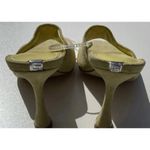 Guess  Yellow Padded Hambree 1191221 Square Toe Leather Heels Women’s Sz 6 Photo 9