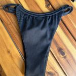 Montce Black Rib Brasil Bikini Bottom Size XS Photo 1