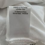 Zadig & Voltaire Tunisien Foil Skull Graphic Henley Photo 13