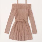 Abercrombie & Fitch Abercrombie Ribbed Belted Sweater Dress Photo 0