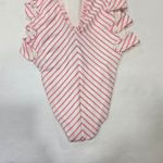 Tularosa Bettie One Piece in Pink & White Stripe XXS Photo 8