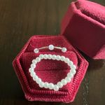 Women’s Stainless Steel Silver Stackable Rings 2 Pack Set Size 7 Photo 0