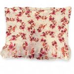Urban Outfitters  Floral Crop Top - Pink and Cream Photo 2