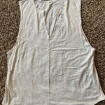 Lululemon Yogi Cuttoff Tee 8 Heathered White Photo 4